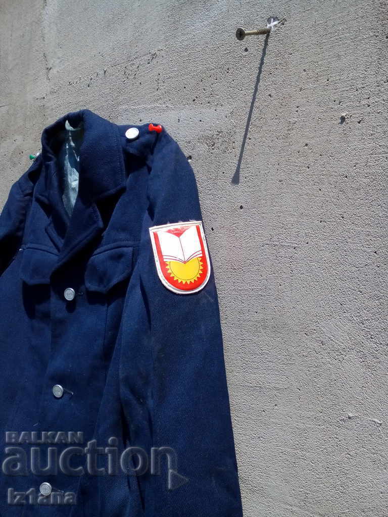 Delivery of An old school jacket