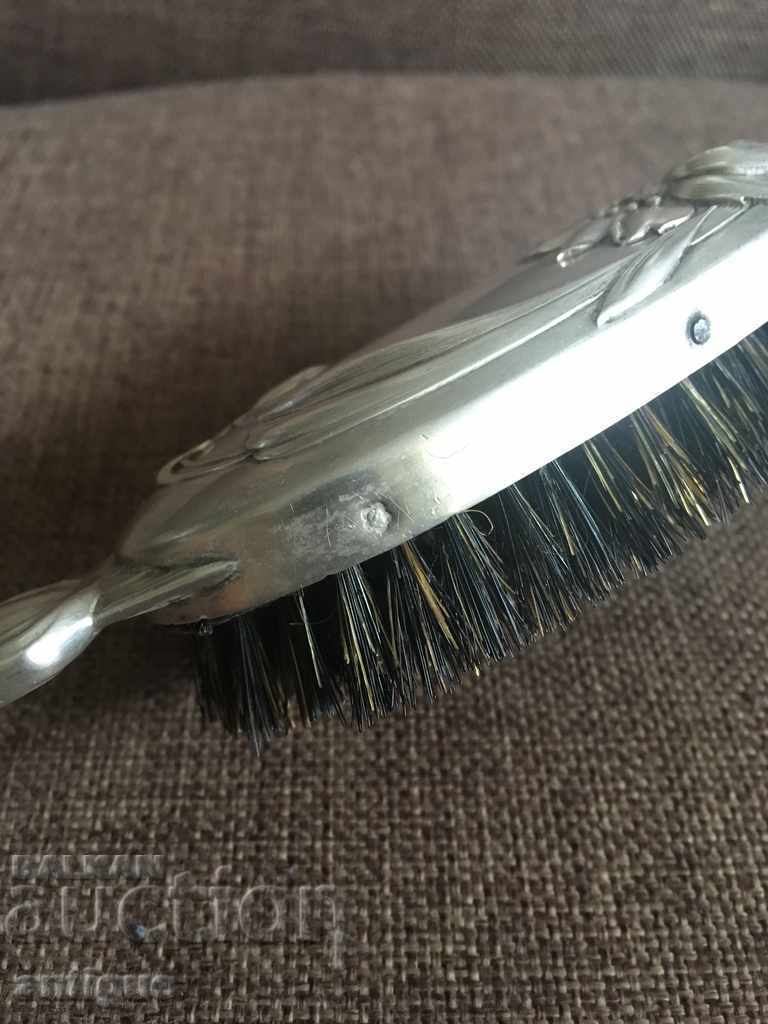 Ασημένια βούρτσα ρούχων - Αυστρία, Βιέννη, Σεκέσιον 19ος αιώνας - 6 Ασημένια βούρτσα ρούχων - Αυστρία, Βιέννη, Σεκέσιον 19ος αιώνας - 6