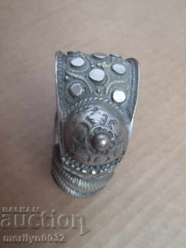 Renaissance silver bracelet silver wreath 102.4 grams - 6