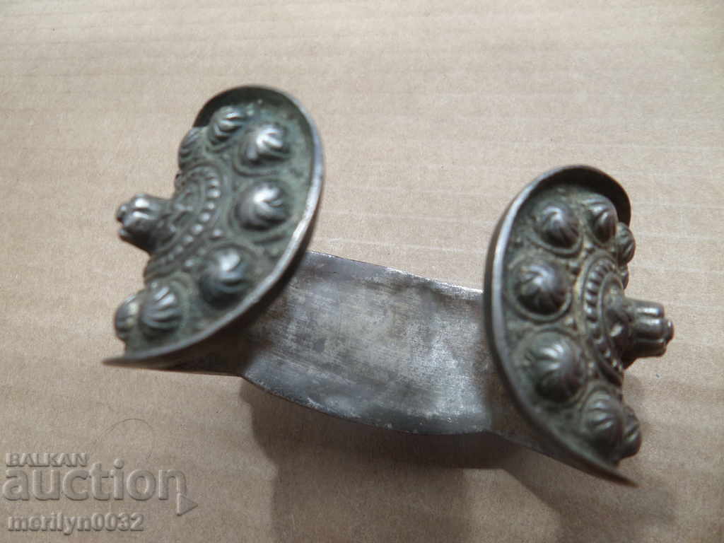 Revival silver bracelet "rogatka" (type of bracelet) "sachan" (type of decoration) jewelry 92.1 grams with price 219.00 BGN | € 111.97 Revival silver bracelet "rogatka" (type of bracelet) "sachan" (type of decoration) jewelry 92.1 grams with price 219.00 BGN | € 111.97