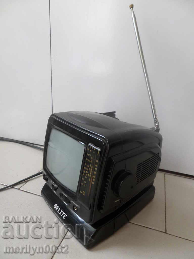 A small black and white TV - 5 A small black and white TV - 5