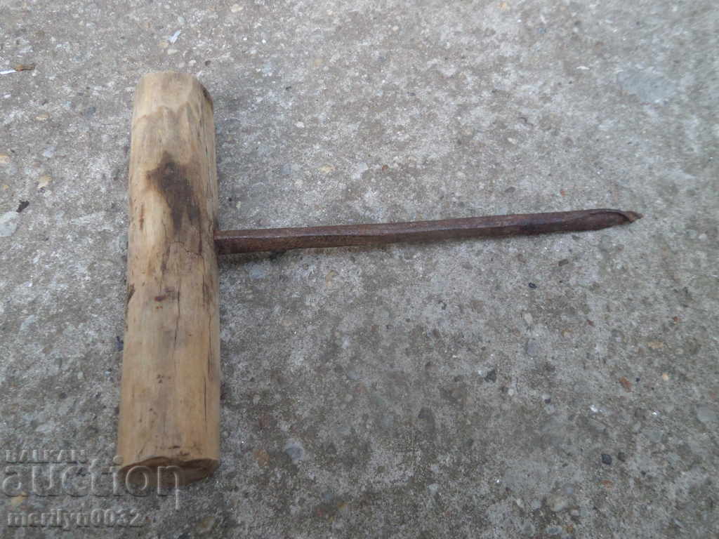 Antique matcap, drill, drill, wrought iron - 6 Antique matcap, drill, drill, wrought iron - 6