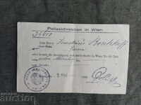 Διεύθυνση αστυνομίας Dimitar Bozhkov Βιέννη 1921