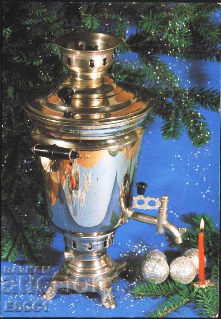 Καρτ ποστάλ Καλά Χριστούγεννα 1981 από την Πολωνία