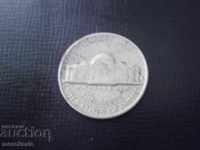 Монета САЩ 5 ЦЕНТА 1958 ГОДИНА