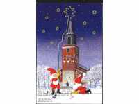 Картичка Весела Коледа  от Естония или Финландия