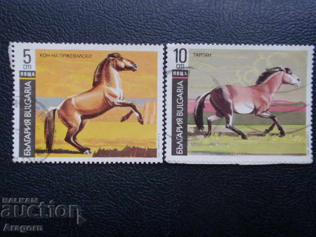 Lot Βουλγαρία 1991 - "Άλογα", 5 και 10 st