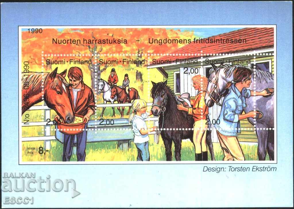 Пощенска картичка Марки Коне 1990  от Финландия