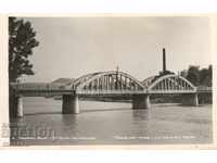 Стара картичка - Червен бряг, Мостът на р. Искър