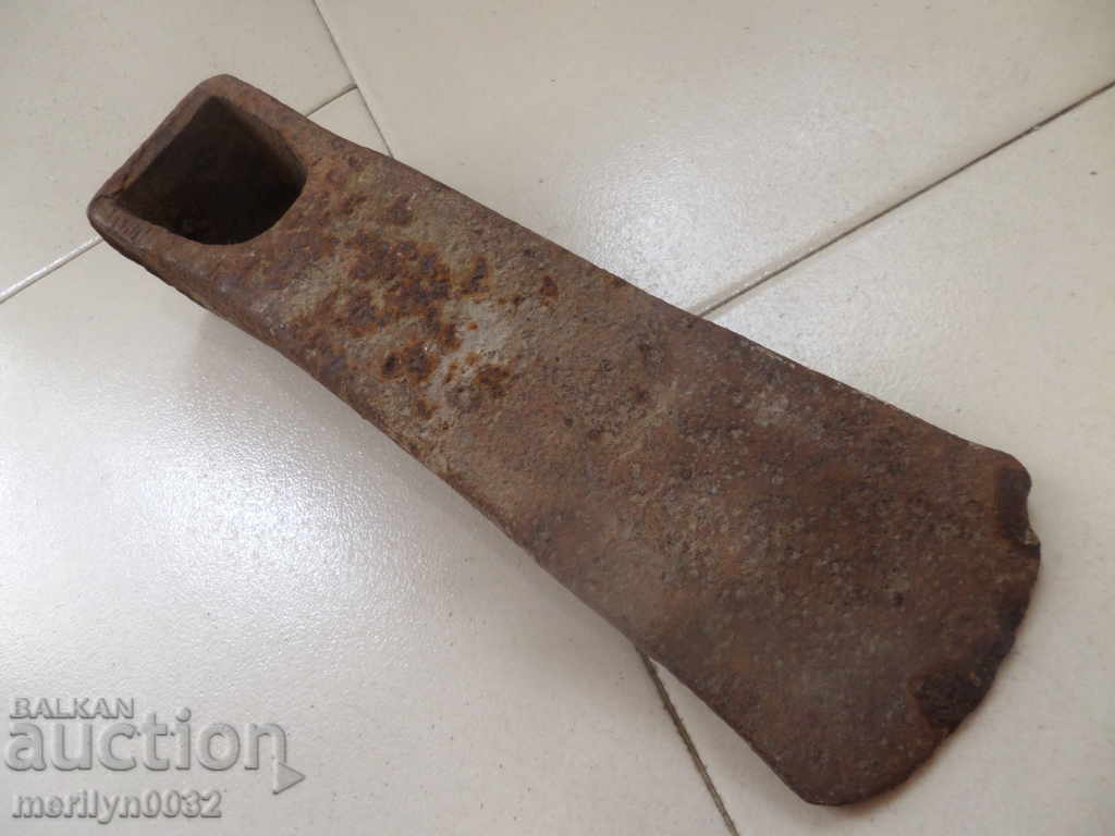 Auction Old forged turntable, wrought iron, picking, tool, top Auction Old forged turntable, wrought iron, picking, tool, top