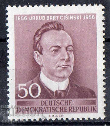 1956. GDR. Jacob Chishinski --luzhishko sârb poet, scriitor.