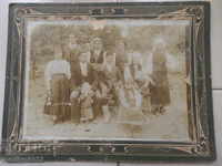 Παλιά φωτογραφία οικογενειακής φωτογραφίας στις αρχές του 20ου αιώνα