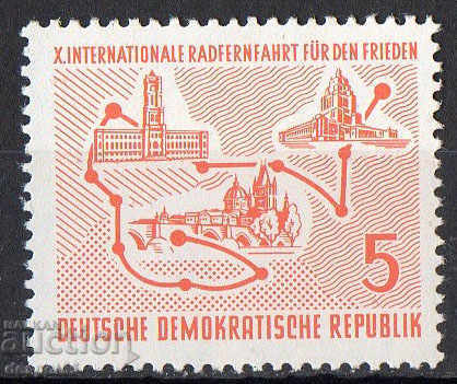 1957. ΛΔΓ. Αγώνας Ειρήνη Πράγα-Βερολίνο-Βαρσοβία.