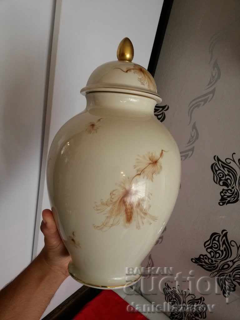 Μοναδικό γερμανικό πορσελάνη URNA, Βάζο - 5 Μοναδικό γερμανικό πορσελάνη URNA, Βάζο - 5