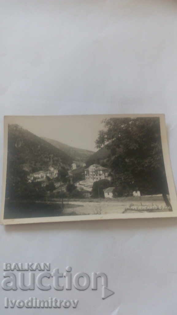 Cartea poștală Narechenski Baths 1941