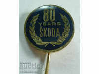 21219 semn cehoslovac 80g. Compania de automobile Skoda