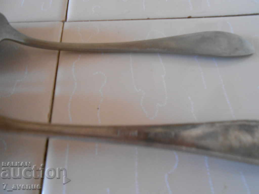 Delivery of Cutlery, old large massive collectible spoons 2 pieces Delivery of Cutlery, old large massive collectible spoons 2 pieces