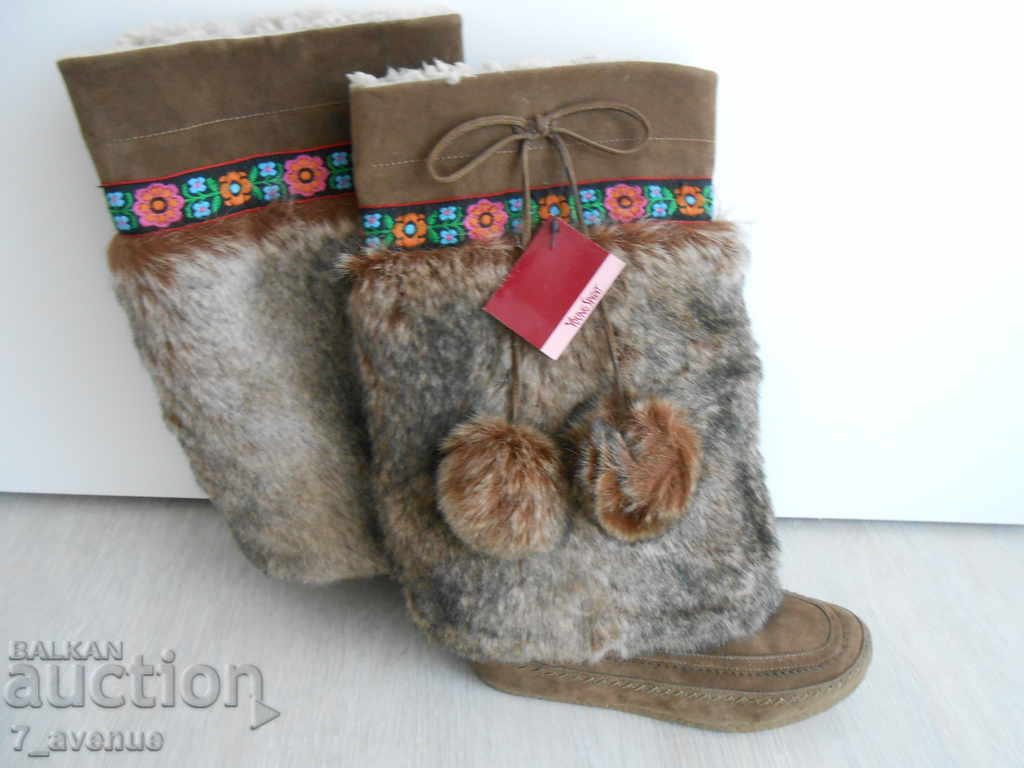 autumn-winter boots, type Pocahontas, new, size 40, res. 39 with price 50.00 BGN | € 25.56 autumn-winter boots, type Pocahontas, new, size 40, res. 39 with price 50.00 BGN | € 25.56