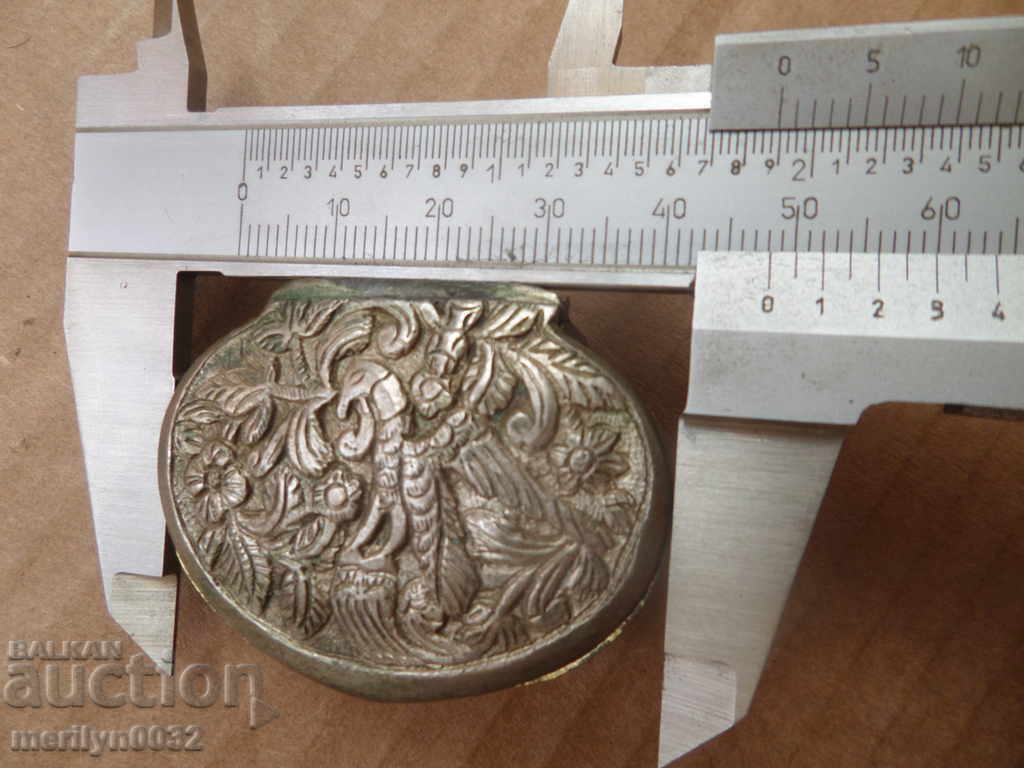 Box for enfield resin with opium old drags silver plated - 5 Box for enfield resin with opium old drags silver plated - 5