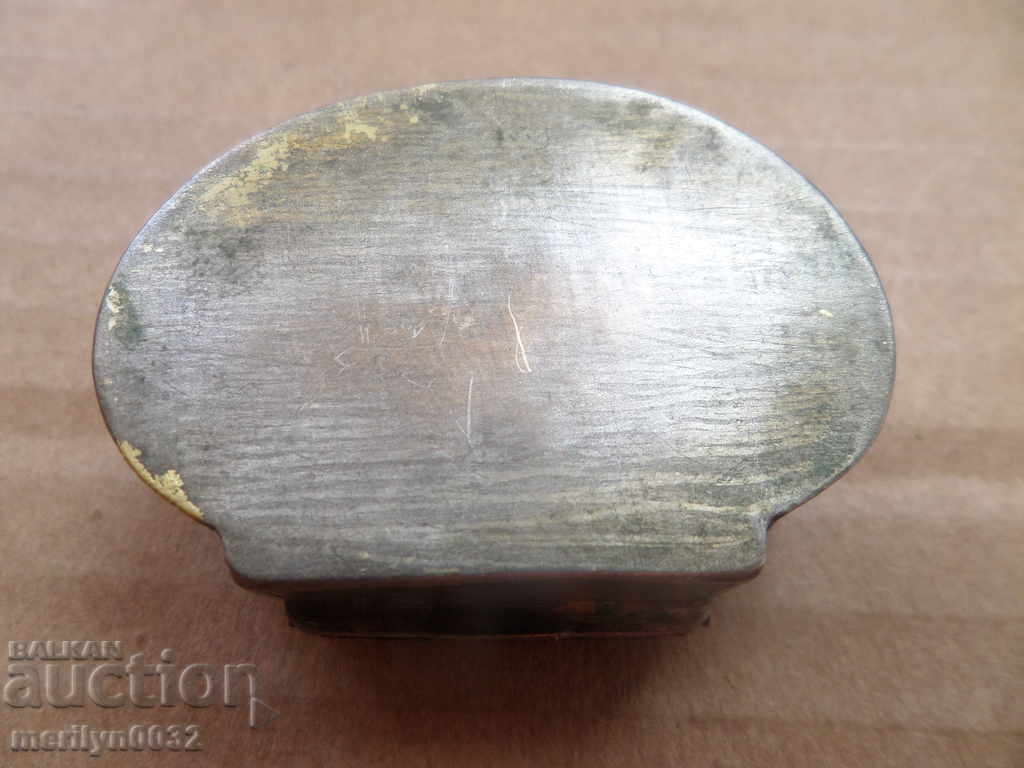 Box for enfield resin with opium old drags silver plated - 7 Box for enfield resin with opium old drags silver plated - 7