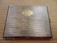 Silver charcoal gold monogram 14k high sample 139g