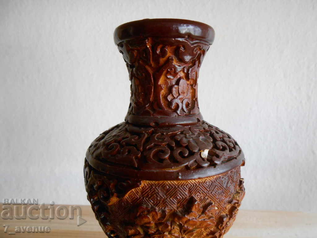 old Vase with relief, I guess unique - 7 old Vase with relief, I guess unique - 7