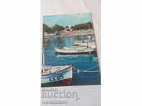 Carte poștală Ahtopol Fisherman's Wharf 1985