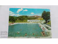Пощенска картичка Хасковски минерални бани Плувният басейн
