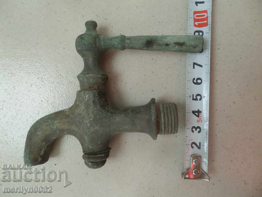 Robinet vechi de bronz, robinet, cioc, robinet - 6