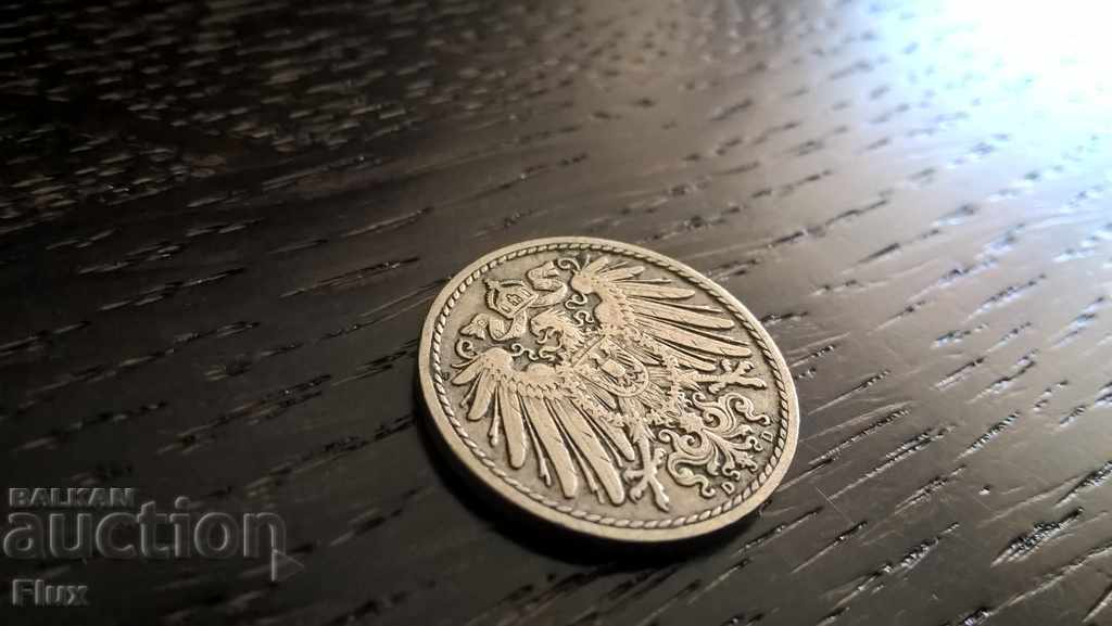 Reich Coin - Germany - 5 Phenicia 1908; series D with price 4.00 BGN | € 2.05 Reich Coin - Germany - 5 Phenicia 1908; series D with price 4.00 BGN | € 2.05