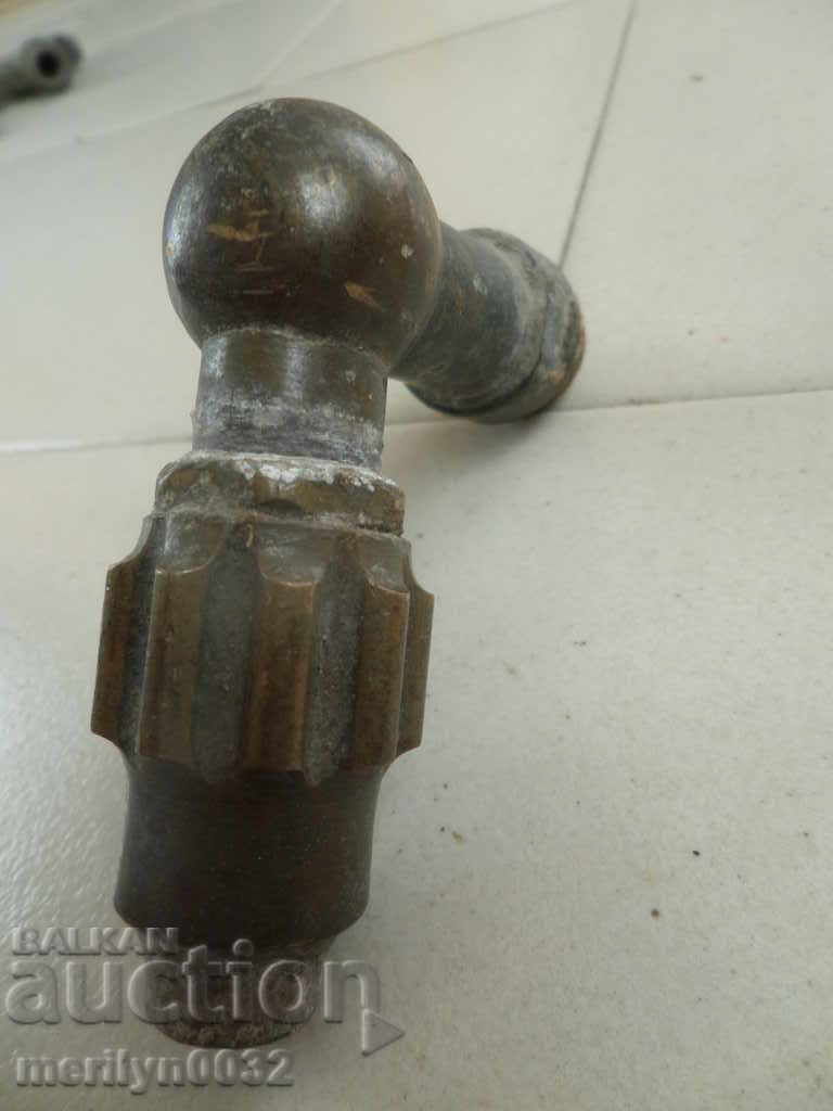 Ancient bronze crane spout pipe spout - 7 Ancient bronze crane spout pipe spout - 7