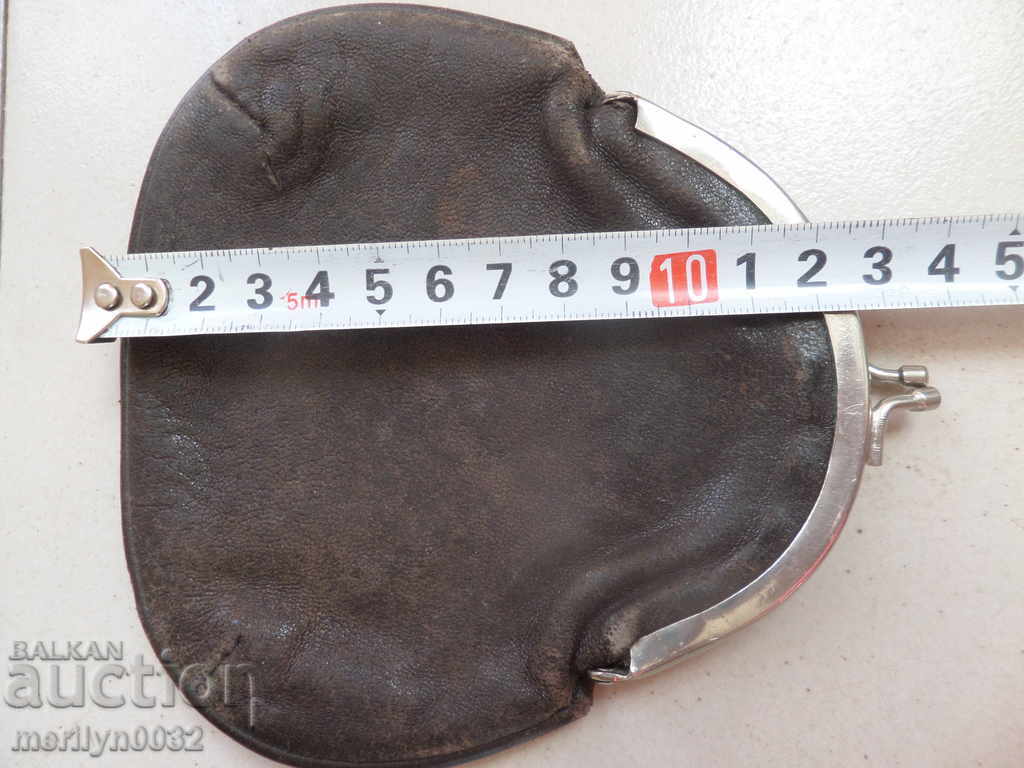 Auction  Leather wallet, purse