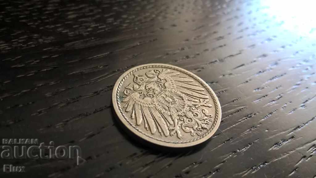 Reich Coin - Germany - 5 Phenicia 1911; series D with price 3.75 BGN | € 1.92 Reich Coin - Germany - 5 Phenicia 1911; series D with price 3.75 BGN | € 1.92