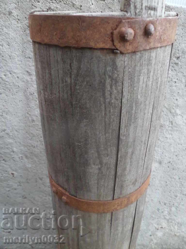 Аукцион Буталка за биене на масло, дърво, дървения Аукцион Буталка за биене на масло, дърво, дървения