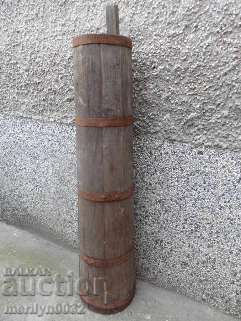 Буталка за биене на масло, дърво, дървения Буталка за биене на масло, дърво, дървения