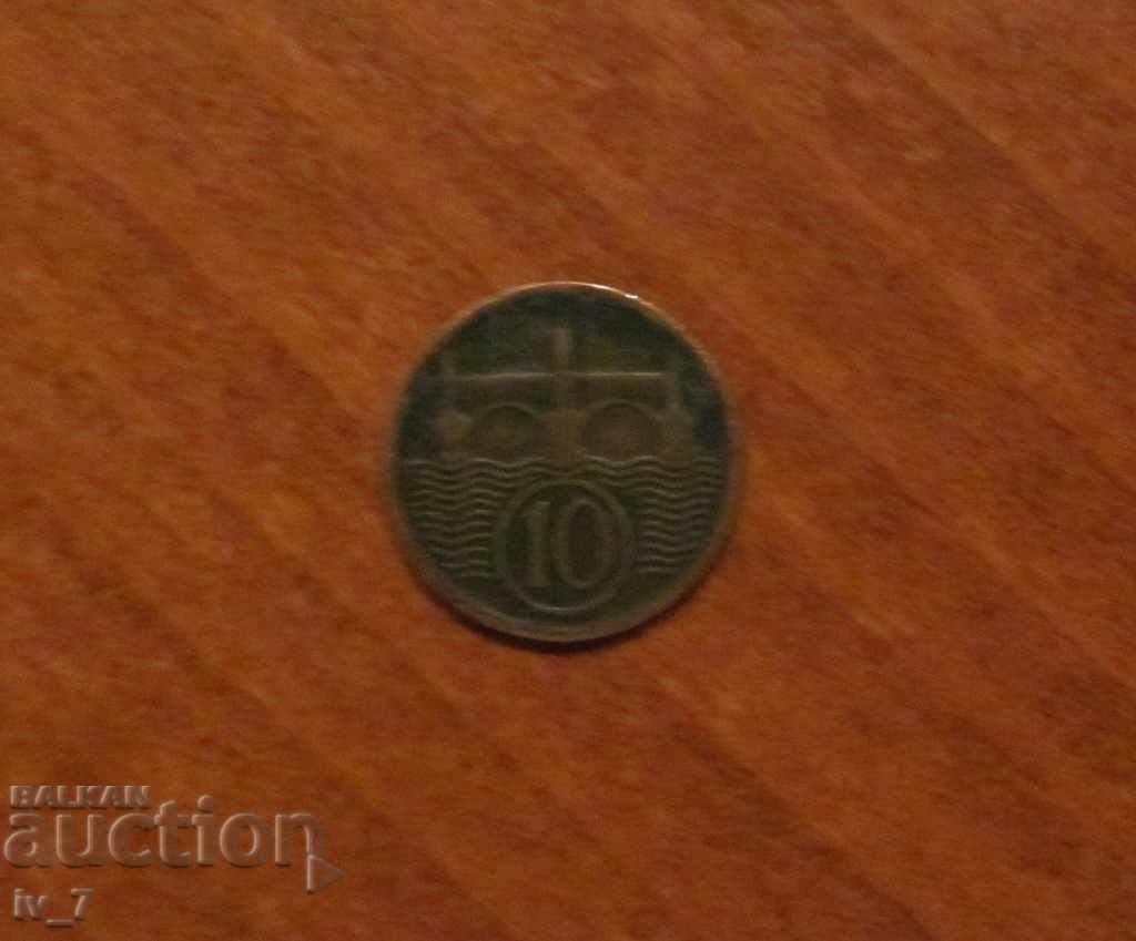 10 HELLER 1930 CEHOSLOVACIA