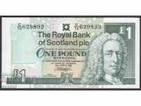 Scoția 1 Pound 1999 UNC Rare