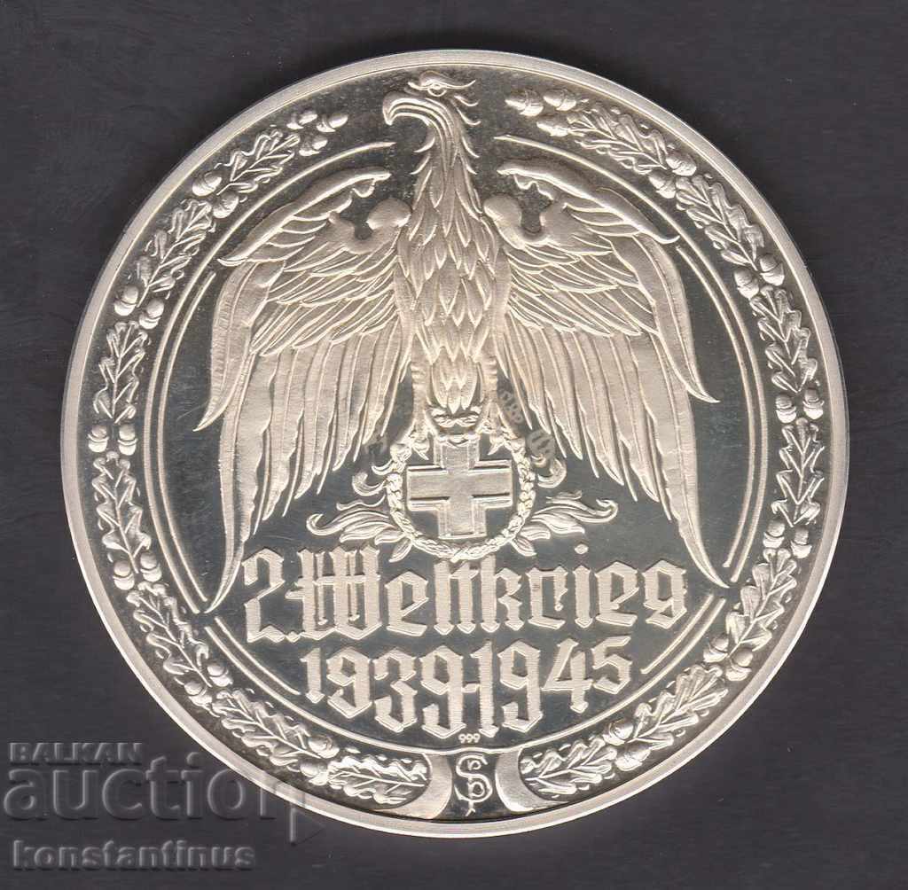 Colector Medal Silver 0.999 35 gr. 50mm.1970 PROOF UNC cu preț € 43.46 | 85.00 BGN