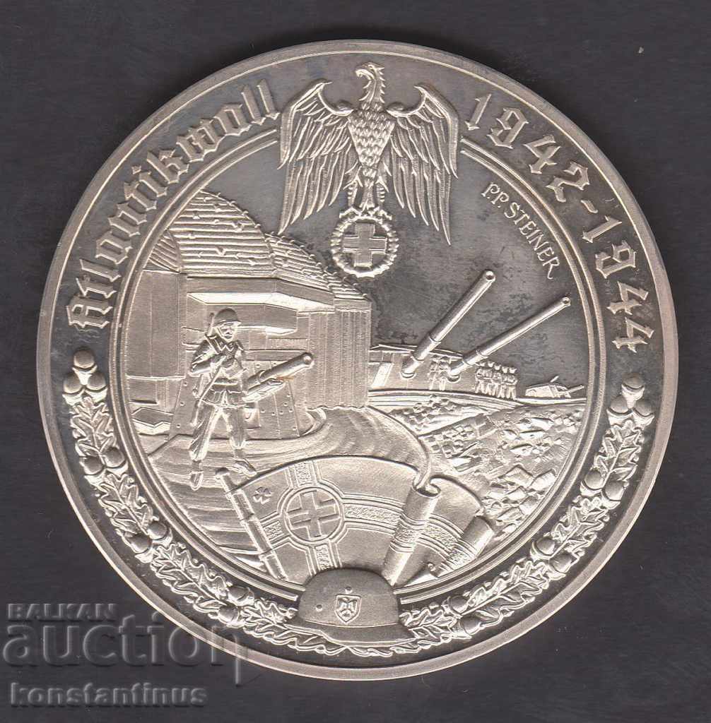 Collector Medal Silver 0.999 35 gr. 50mm.1970 PROOF UNC