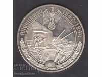Collector Medal Silver 0.999 35 gr. 50mm.1970 PROOF UNC