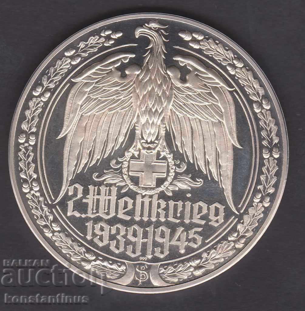 Colector Medal Silver 0.999 35 gr. 50mm.1970 PROOF UNC cu preț € 43.46 | 85.00 BGN