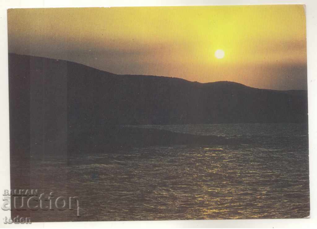 POSHTENSKA KARTICHKA-BŬLGARSKO CHERNOMORIE-1985 POSHTENSKA KARTICHKA-BŬLGARSKO CHERNOMORIE-1985