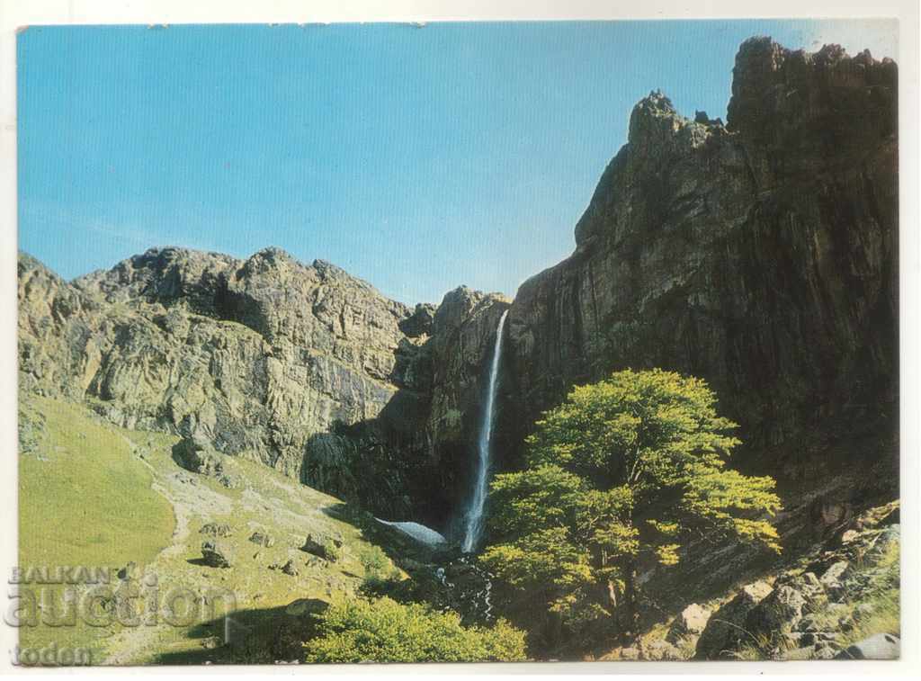 CARTE POșTALĂ-KALOFER-2004-SPRERSLER WATERFALL