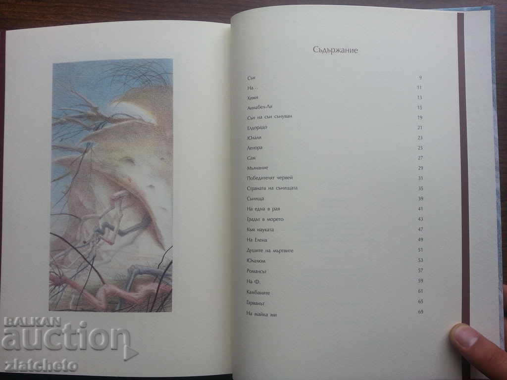 Delivery of Edgar Allan Poe. Poetry. 2015.