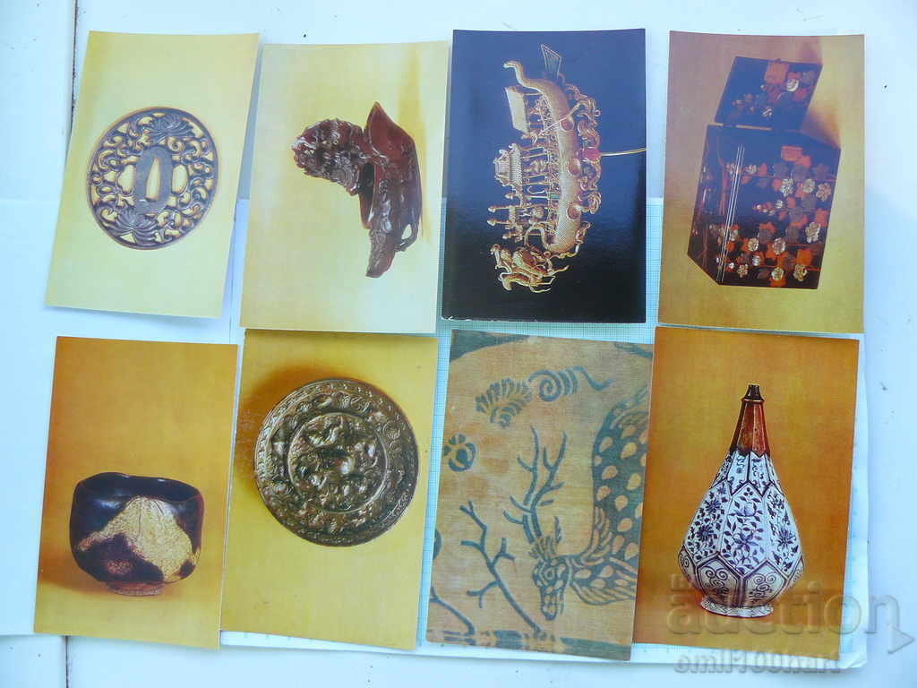 Auction  The art of the Far East set of 16 cards