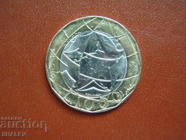 1000 Lire 1998 Italia - XF