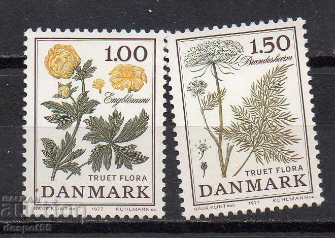 1977. Δανία. Απειλούμενη χλωρίδα.