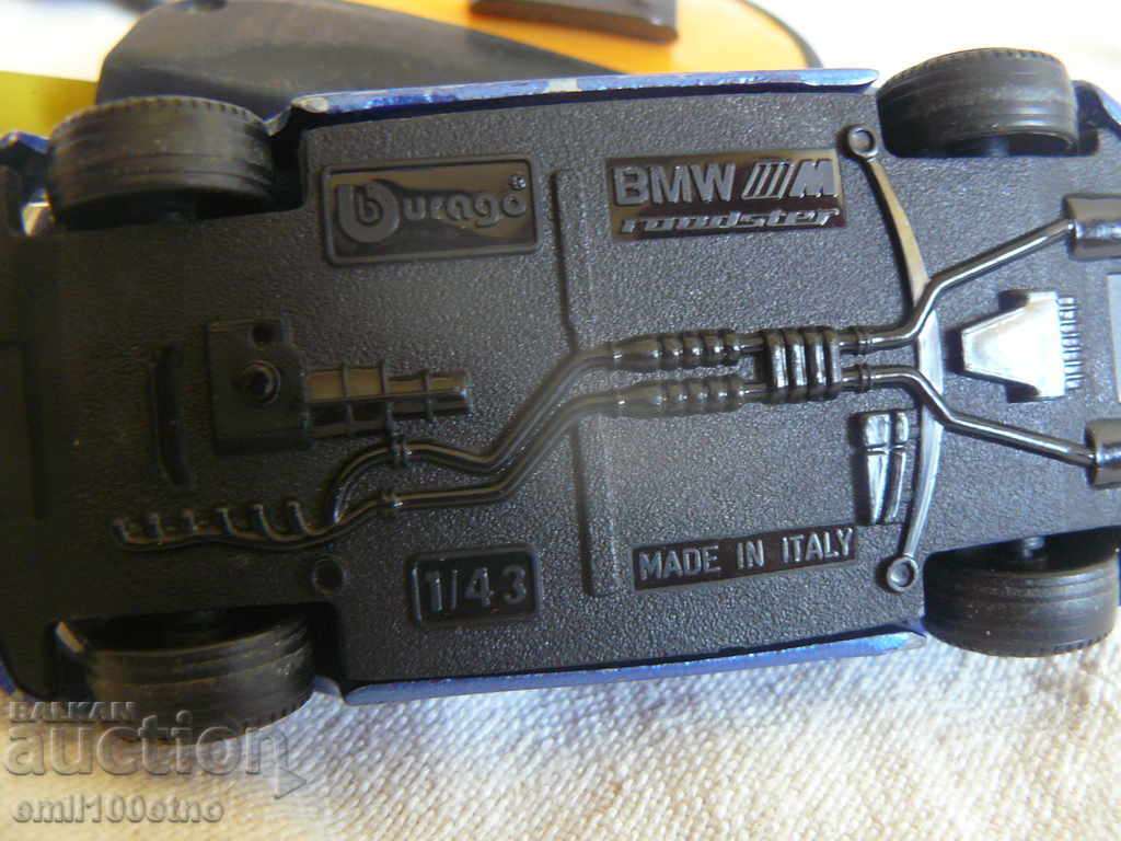 Scaun cu rotile BMW M Roodster Burago Fabricat în Italia - 7 Scaun cu rotile BMW M Roodster Burago Fabricat în Italia - 7