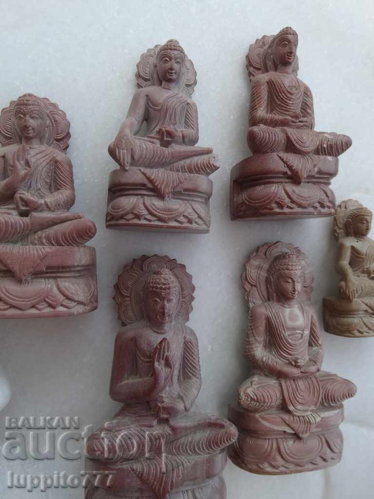 sculpture Buddha Buddhism miniatures 6 pieces lot with price 599.99 BGN | € 306.77 sculpture Buddha Buddhism miniatures 6 pieces lot with price 599.99 BGN | € 306.77