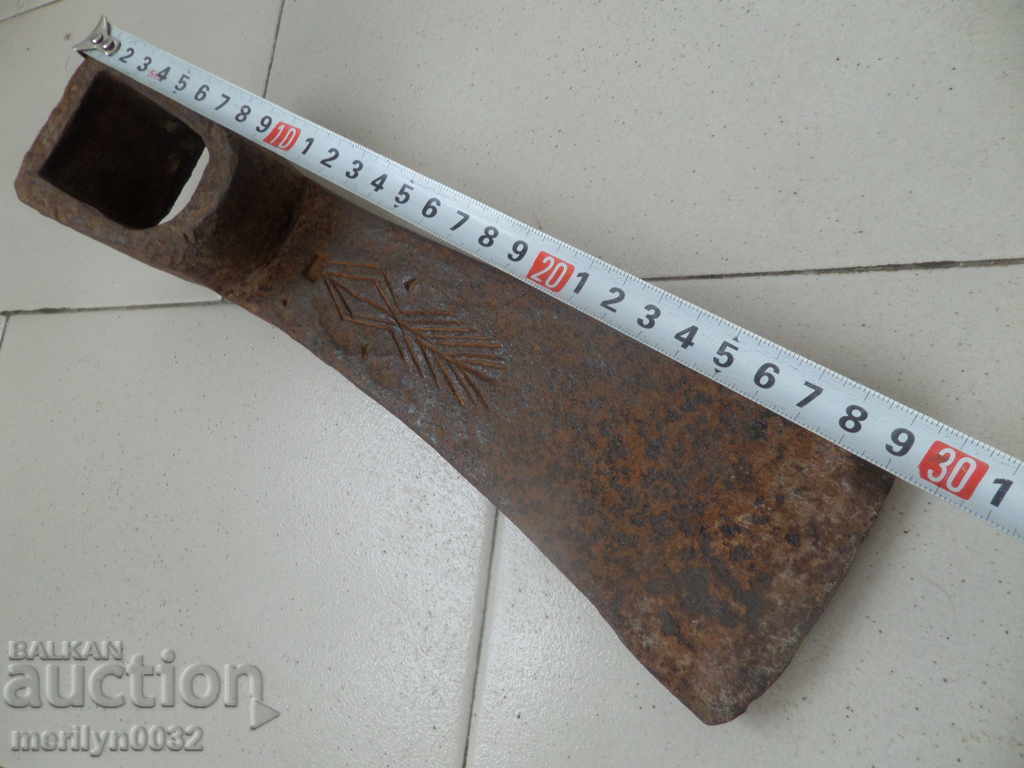 Old forged turntable, wrought iron, picking, tool, top - 7 Old forged turntable, wrought iron, picking, tool, top - 7